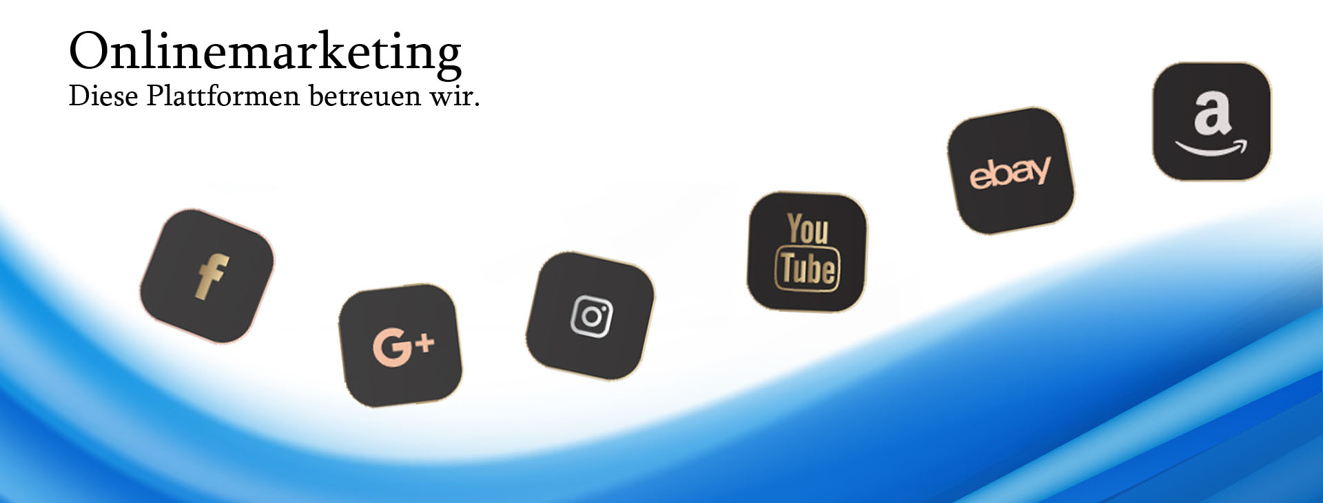 Auf diesen Plafformen sind wir tätig